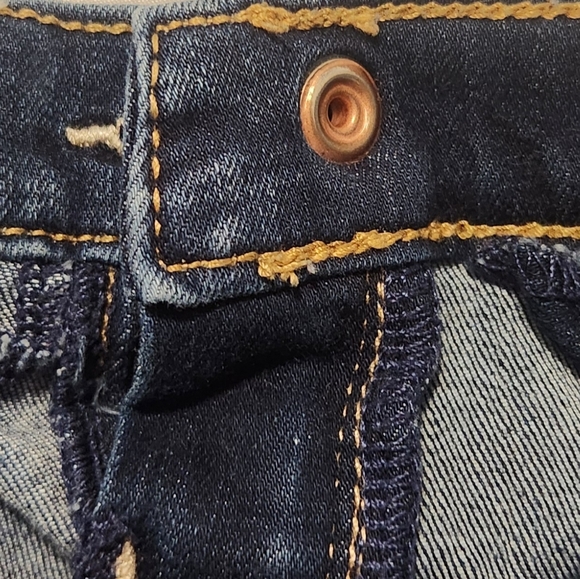 Girls Abercrombie Kids Size 5/6 camouflage shorts and dark blue jeggings - Picture 8 of 8